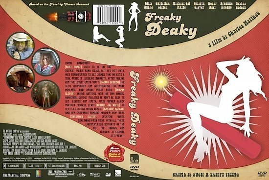dvd cover Freaky Deaky