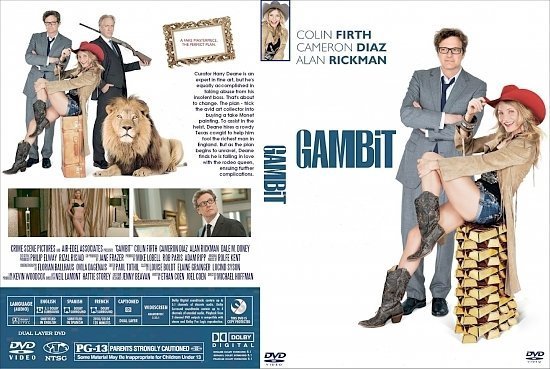 dvd cover Gambit
