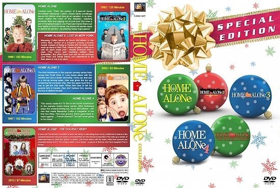 dvd cover The Home Alone Collection