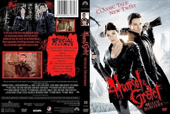 dvd cover Hansel & Gretel Witch Hunters ( )