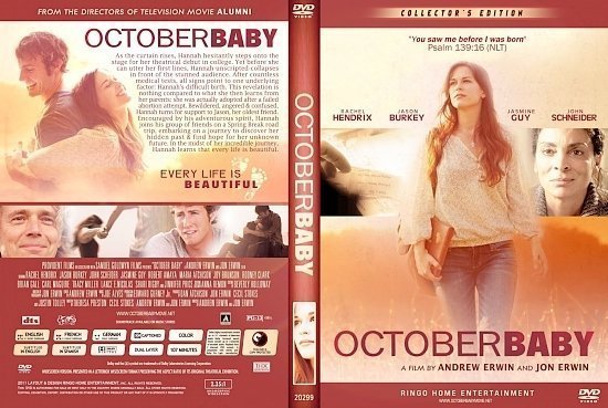 dvd cover October Baby