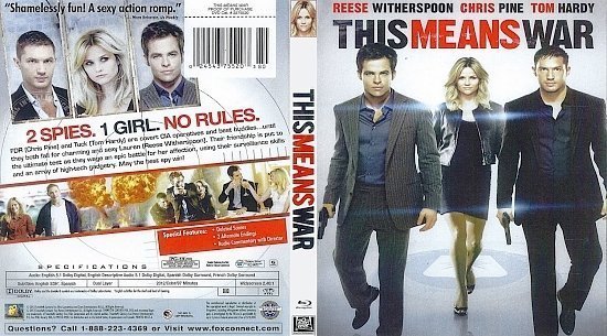 dvd cover This Means War 2012 BD