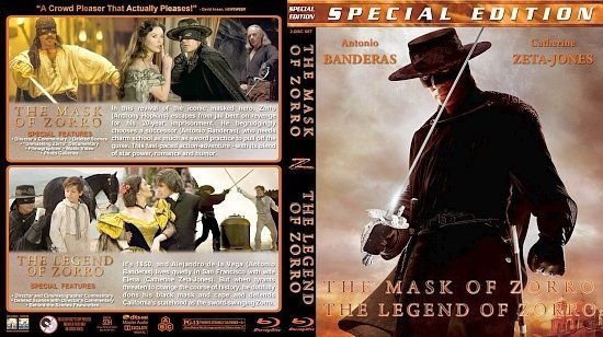 dvd cover Zorro Double Feature