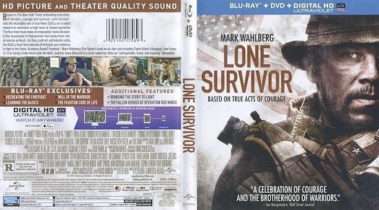 dvd cover Lone Survivor