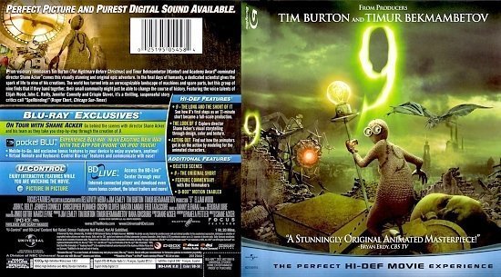dvd cover 9 Bluray 2009 3173x1762