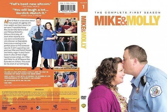 dvd cover Mike Molly Season 1