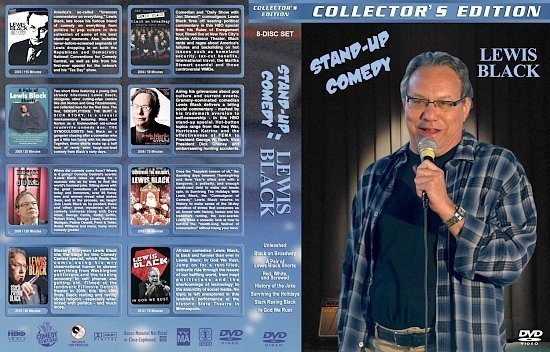dvd cover Stand Up Comedy: Lewis Black