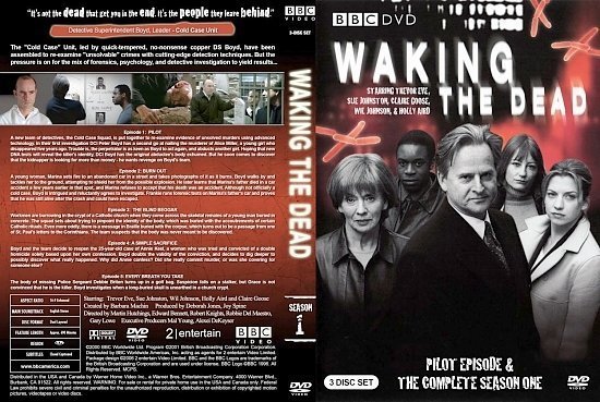 dvd cover Waking the Dead S1