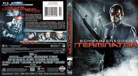 dvd cover The Terminator3