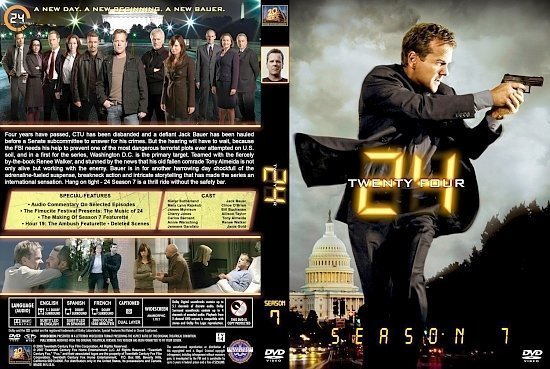 dvd cover 24 S7