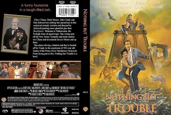 dvd cover Nothing But Trouble
