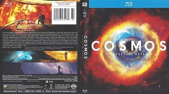 dvd cover Cosmos A Spacetime Odessey