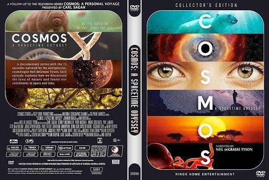 dvd cover Cosmos A Space Time Odyssey