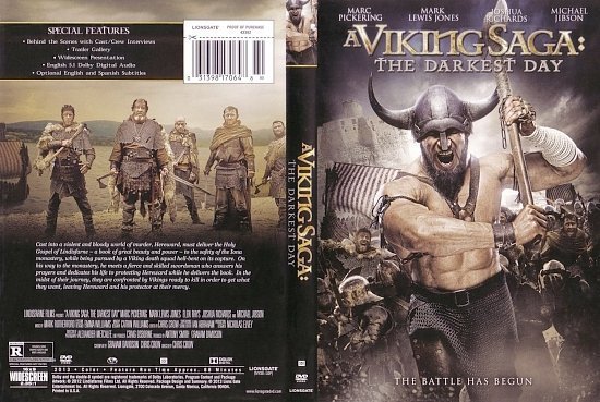 dvd cover A Viking Saga