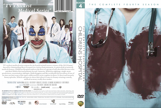 dvd cover Children s Hospital Season 4