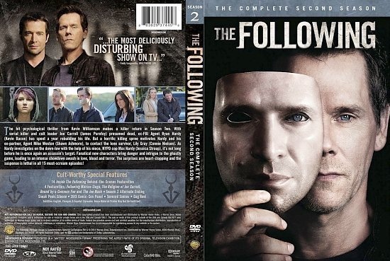 dvd cover The Following Season 2