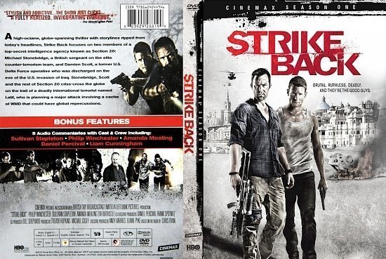 dvd cover Strike Back Season 1