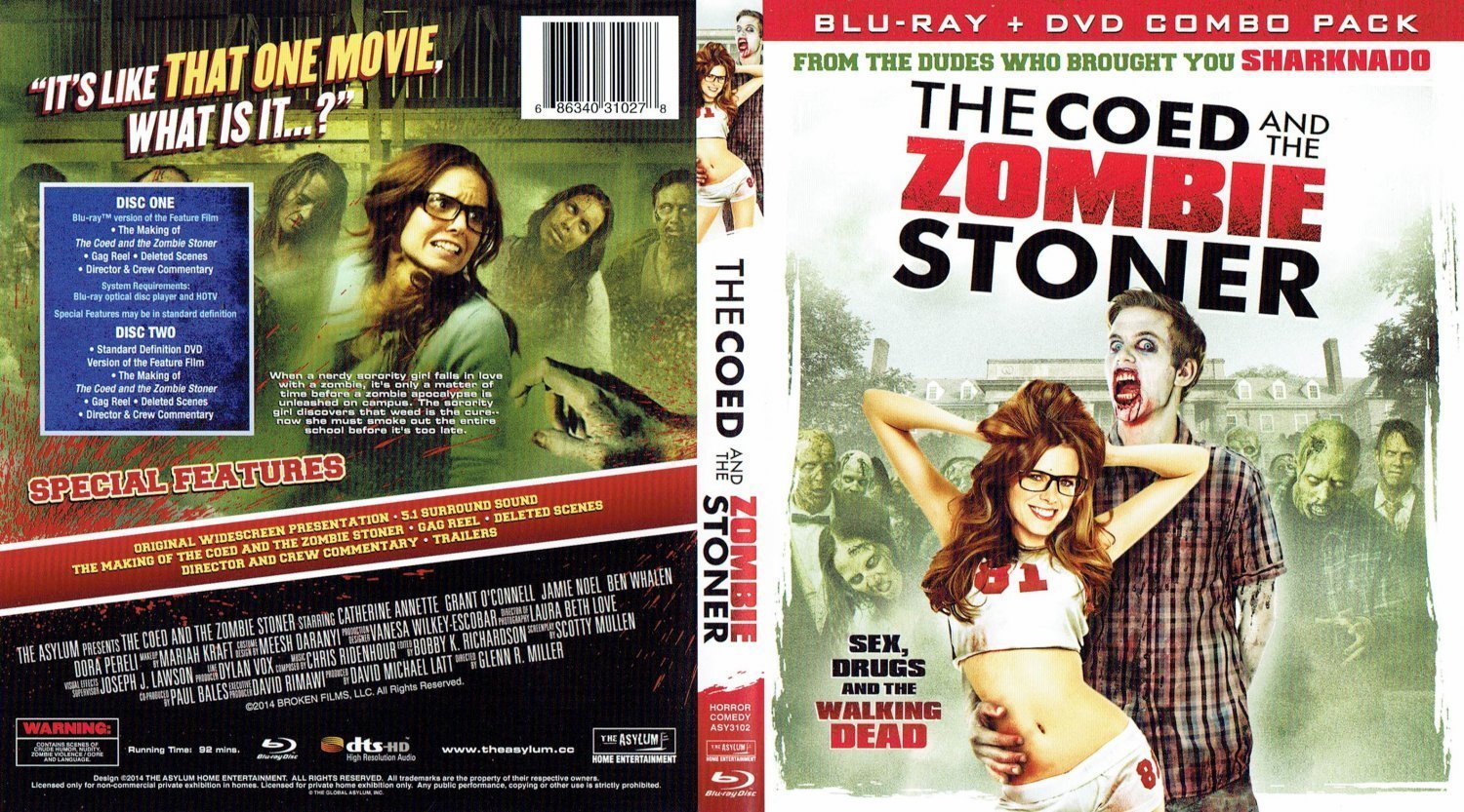 Cast of the coed and the zombie stoner