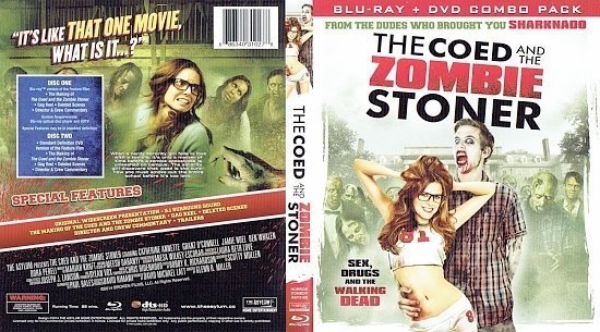 dvd cover The Coed And The Zombie Stoner