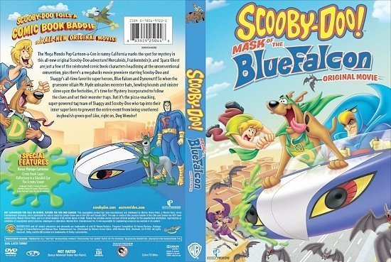 dvd cover Scooby Doo Mask Of The Blue Falcon