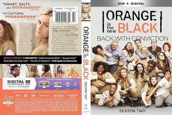 dvd cover Orange is the New Black Season 2