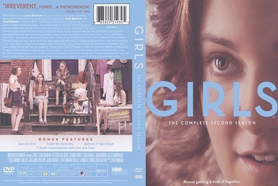 dvd cover Girls Season 2
