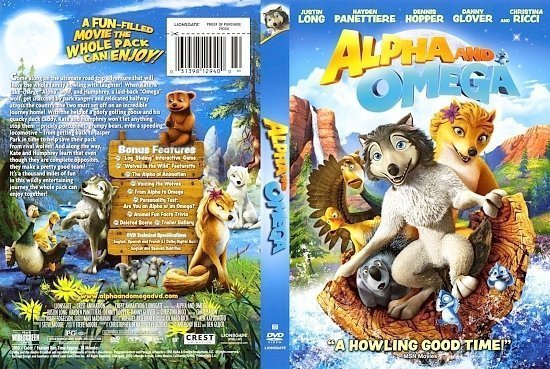 dvd cover Alpha And Omega