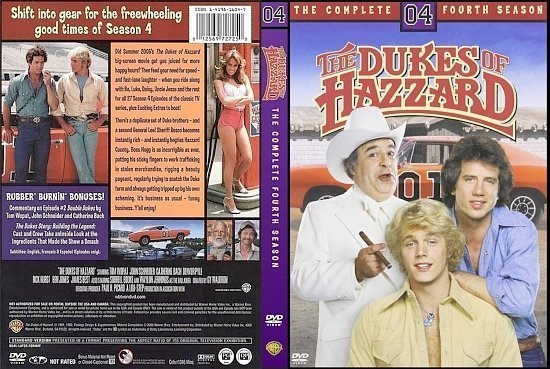 dvd cover The Dukes Of Hazard Season 4