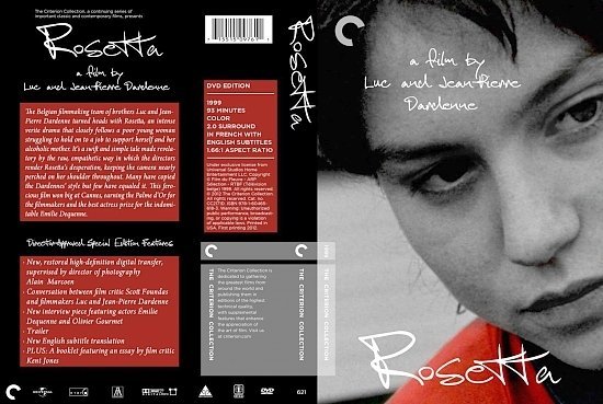 dvd cover Rosetta