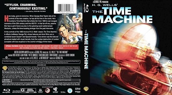 dvd cover The Time Machine