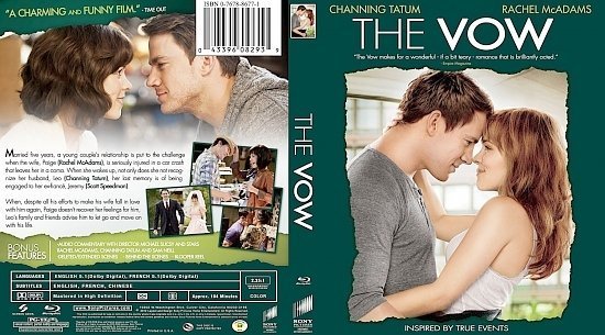 dvd cover The Vow 2012 BD