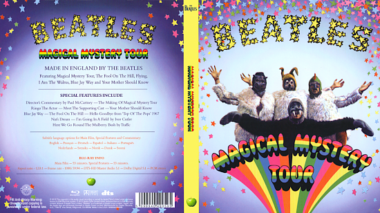 dvd cover MAGICAL MYSTERY TOUR