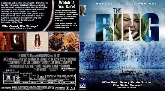 dvd cover The Ring 2002 BD