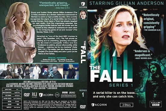 dvd cover The Fall S1