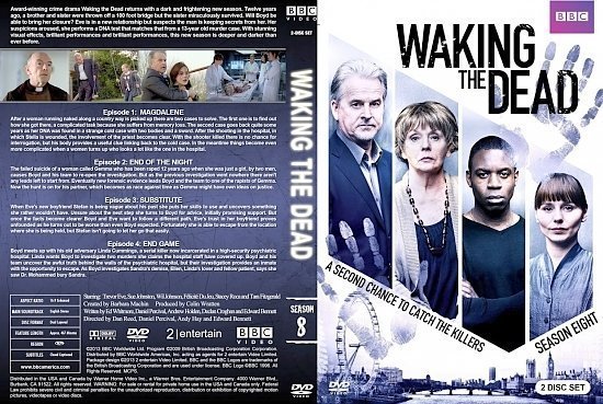 dvd cover Waking the Dead S8