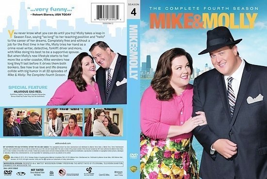 dvd cover Mike Molly Season 4
