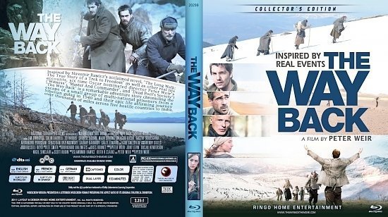 dvd cover The Way Back