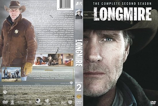 dvd cover Longmire Season 2