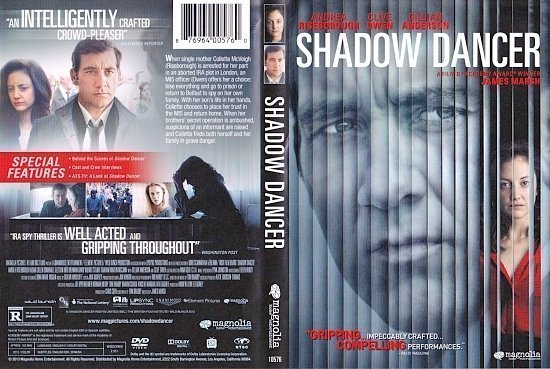 dvd cover Shadow Dancer