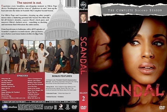 dvd cover Scandal Season 2