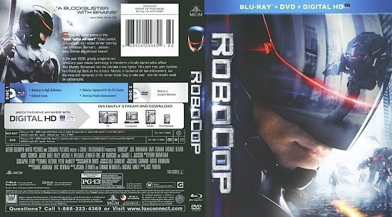 dvd cover Robocop