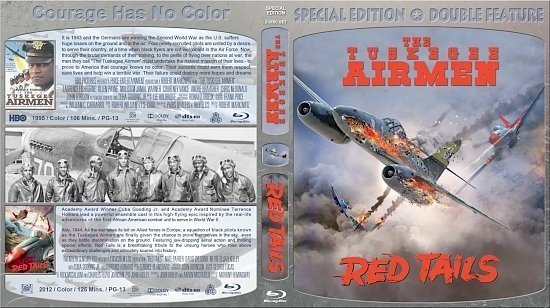 dvd cover The Tuskegee Airmen / Red Tails Double Feature