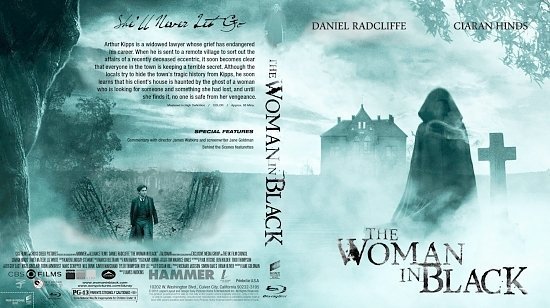 dvd cover The Woman in Black Bluray1