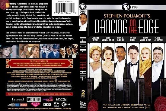 dvd cover Dancing on the Edge