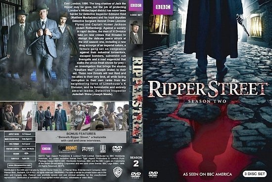 dvd cover Ripper Street Season 2