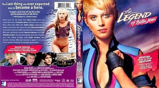 dvd cover The Legend of Billie Jean