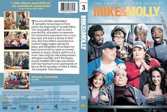 dvd cover Mike Molly Season 3