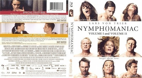 dvd cover Nymphomaniac