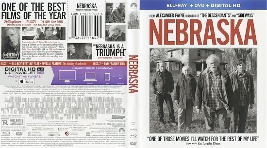 dvd cover Nebraska Scanned Bluray