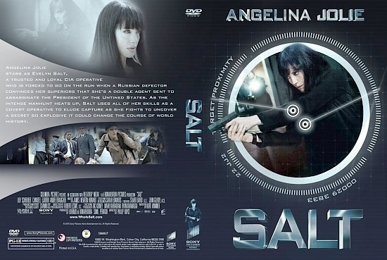 dvd cover Salt